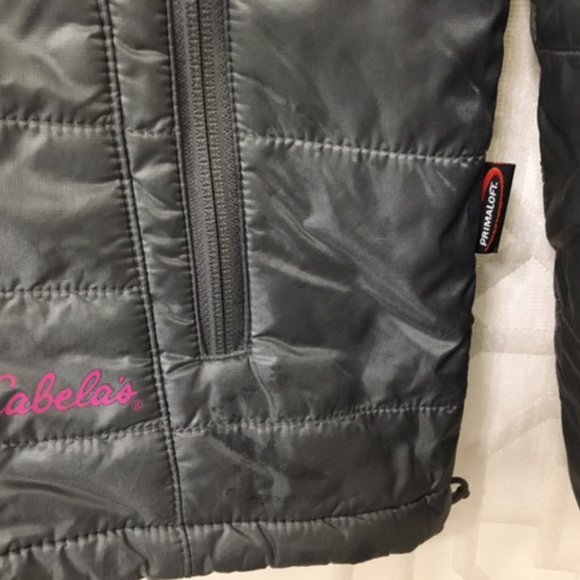 CABELA'S Primaloft Carbon Metallic Jacket Size M - Picture 2 of 2